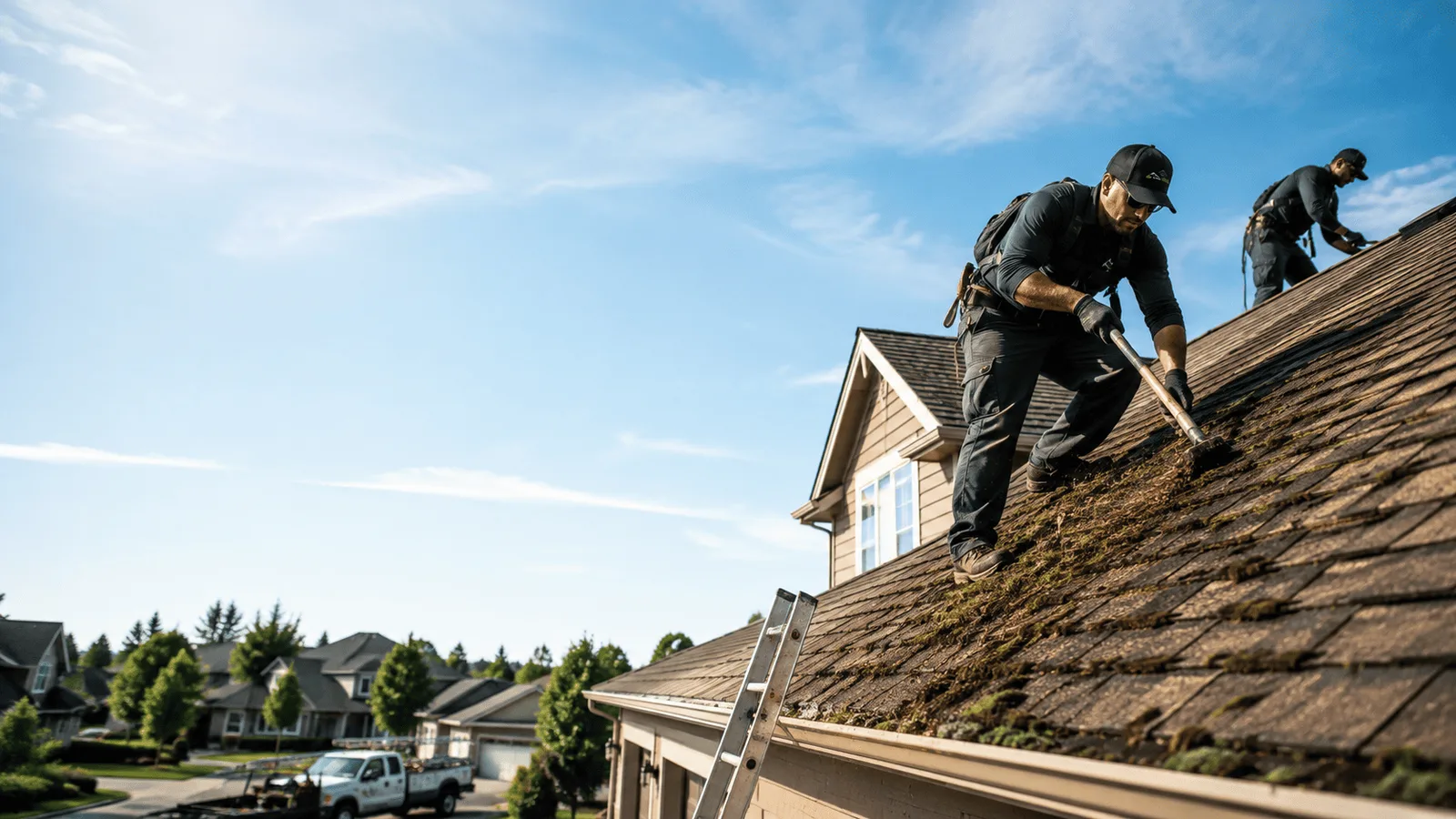 Roof Moss Removal in Montpelier, VT near me